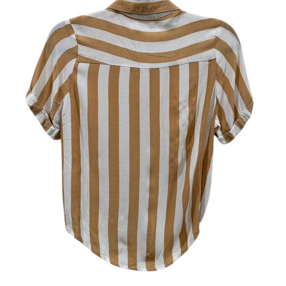 Faithfull The Brand Toulin Shirt Memphis Stripe - Picture 5 of 8